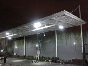Model kanopi untuk parkiran
