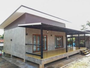 Model kanopi di teras rumah